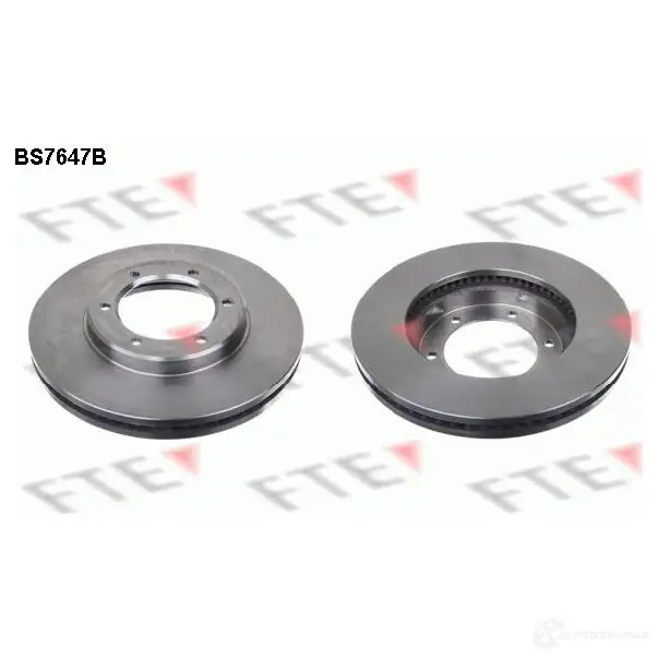 Тормозной диск FTE F4R RPG BS7647B 608181 4028569703947