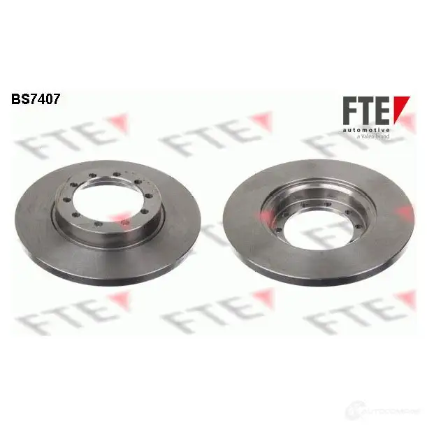 Тормозной диск FTE 4028569699295 AKE EC BS7407 607822