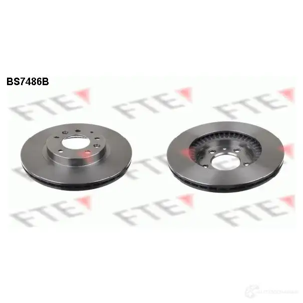 Тормозной диск FTE 4028569700878 607929 FRI1DF T BS7486B