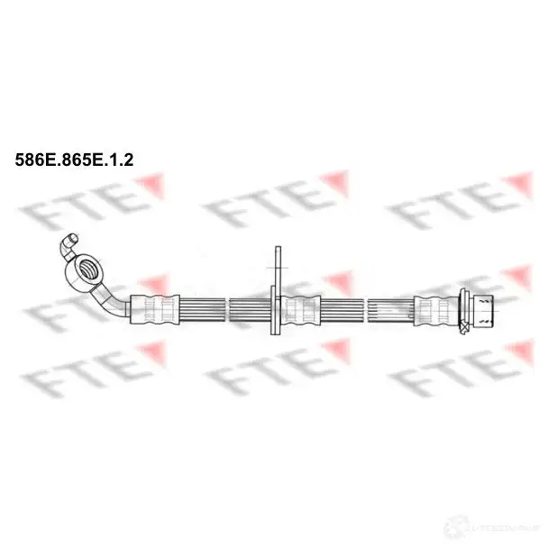 Тормозной шланг FTE K45SD V 586E.865E.1.2 4028569743905 603587