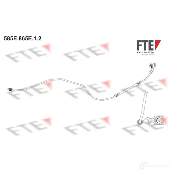 Тормозной шланг FTE 4028569770710 585E.865E.1.2 PZ 3QA 1424694747 изображение 0