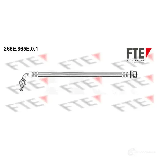 Тормозной шланг FTE 265E.865E.0.1 4028569743936 602750 0EY5C C изображение 0