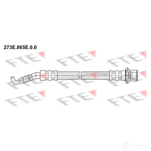 Тормозной шланг FTE 273E.865E.0.0 602770 4028569723334 1UD1 FR