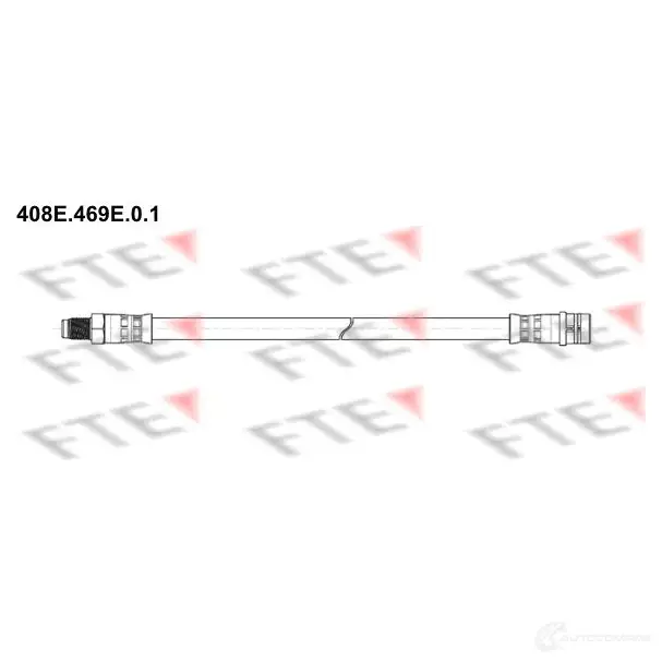 Тормозной шланг FTE GDA UQBN 4028569675275 408E.469E.0.1 603152