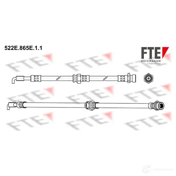 Тормозной шланг FTE 4028569767130 SL M6OP 603485 522E.865E.1.1