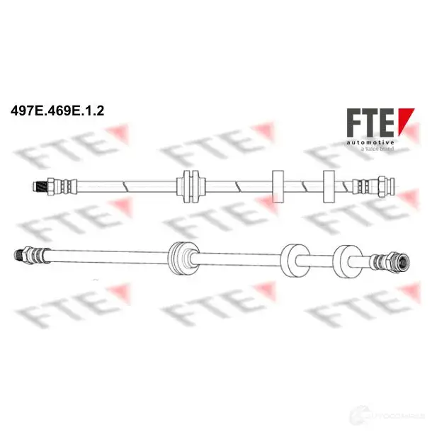 Тормозной шланг FTE 603414 OI3 VBP 497E.469E.1.2 4028569767178