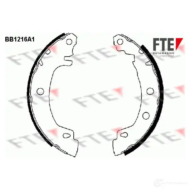 Тормозные колодки FTE BB1216A1 4028569318479 603862 8 PY1TR