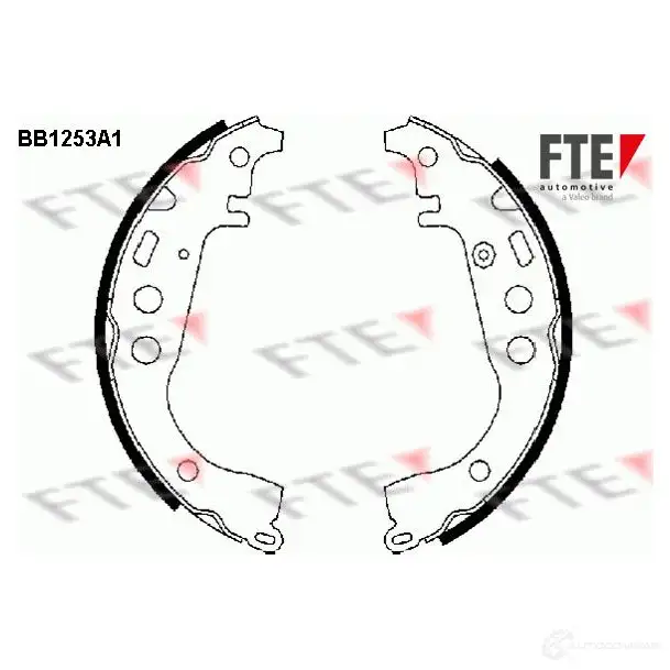 Тормозные колодки FTE 603879 6D NS9 BB1253A1 4028569349305