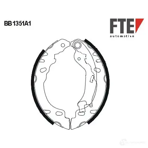 Тормозные колодки FTE BB1351A1 603948 4028569467580 JAU EB3