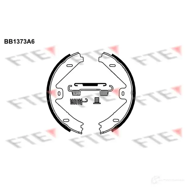 Барабанные колодки FTE BB1373A6 4028569663890 603968 J9CK 4 изображение 0