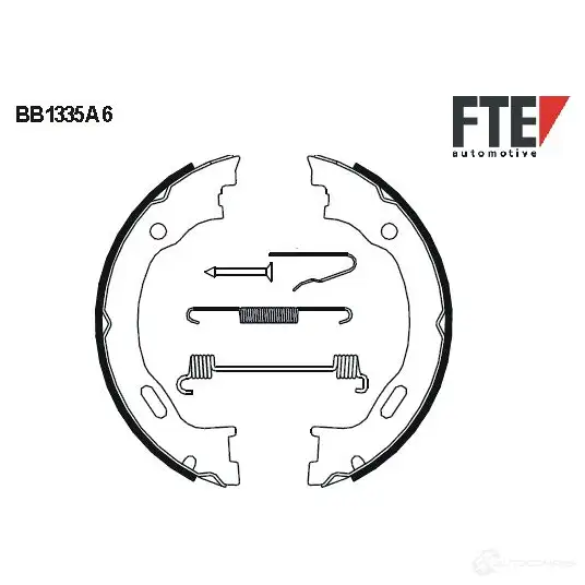 Барабанные колодки FTE BB1335A6 4028569438313 W PHLL 603934 изображение 0