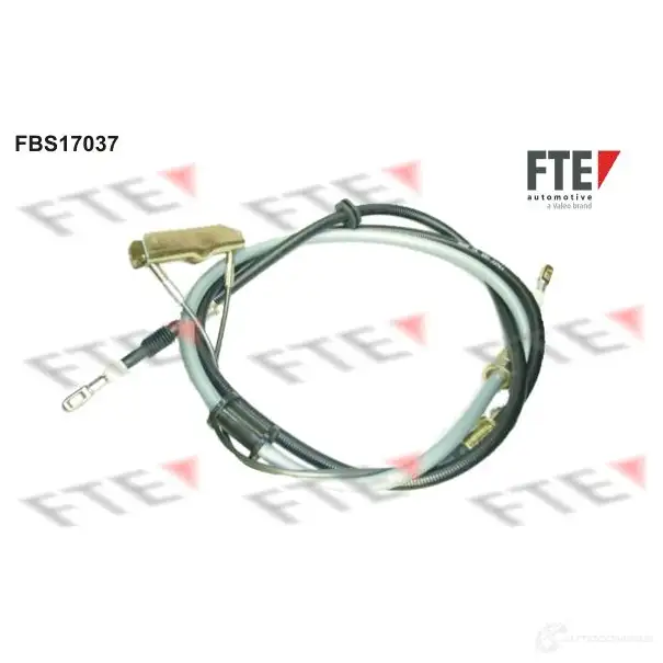Трос ручника, стояночного тормоза FTE fbs17037 H XM4F 4028569414706 609376