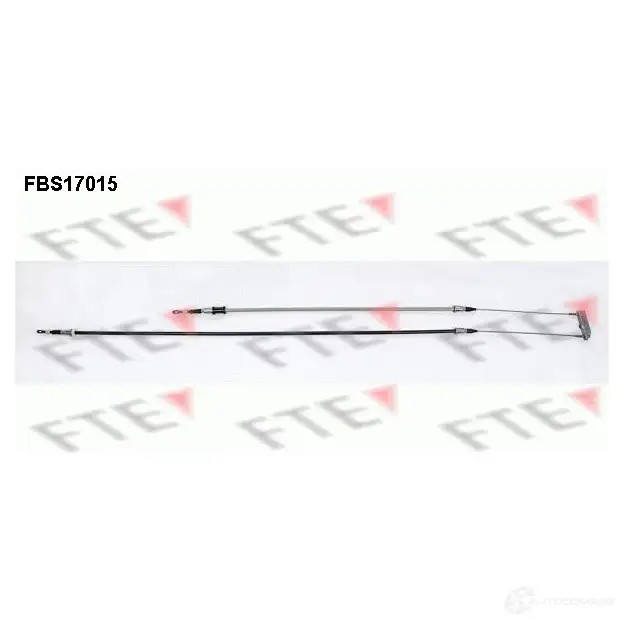 Трос ручника, стояночного тормоза FTE fbs17015 4028569001937 7KNC VM 609362