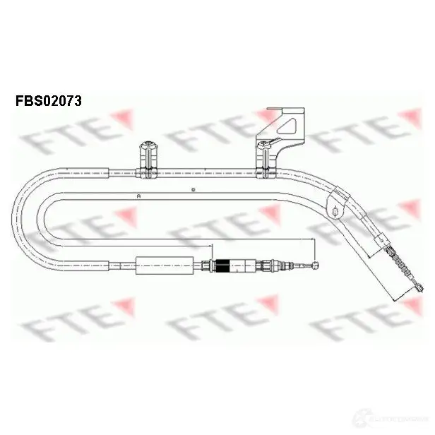 Трос ручника FTE 3Y MH5 FBS02073 4028569462622 608990 изображение 0