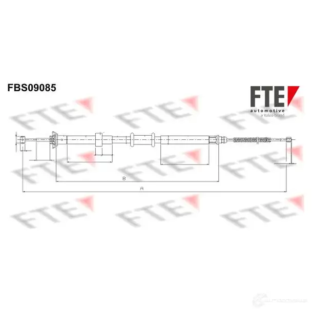 Трос ручника FTE 4028569724423 609251 FBS09085 1 DHVGX
