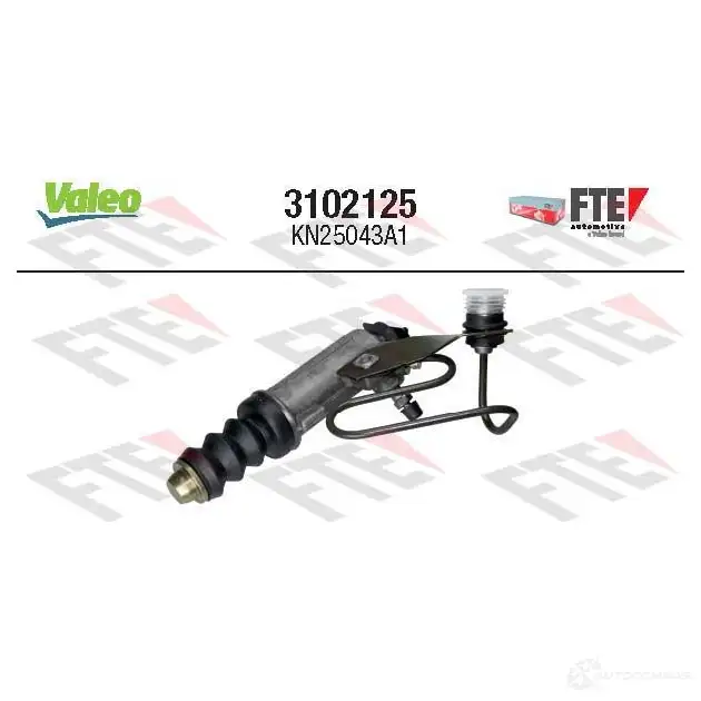 Рабочий цилиндр сцепления FTE Z6E7 D 3102125 1437424102