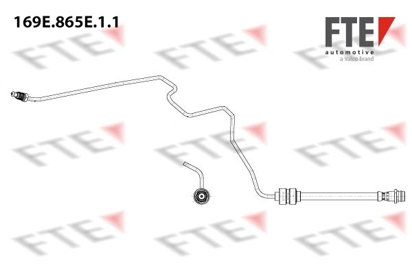 Тормозной шланг FTE 1440289256 169E.865E.1.1 VODMW SU