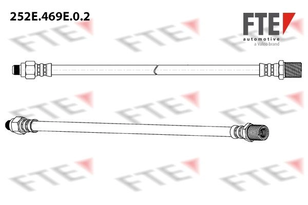 Тормозной шланг FTE 252E.469E.0.2 XFIP UM 1440289278