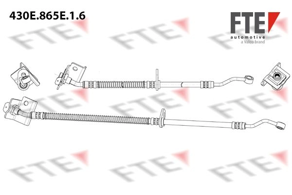 Тормозной шланг FTE 25 YYRW 1440289329 430E.865E.1.6 изображение 0