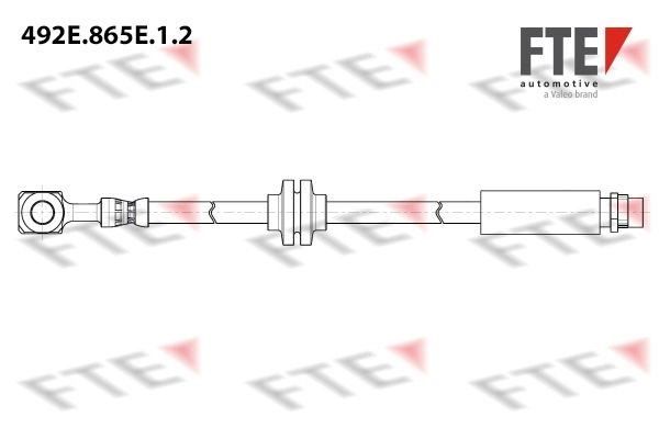 Тормозной шланг FTE 492E.865E.1.2 7LBL M 1440289348 изображение 0