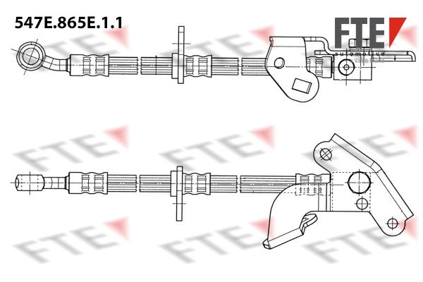 Тормозной шланг FTE 1440289358 LQJ Q6 547E.865E.1.1
