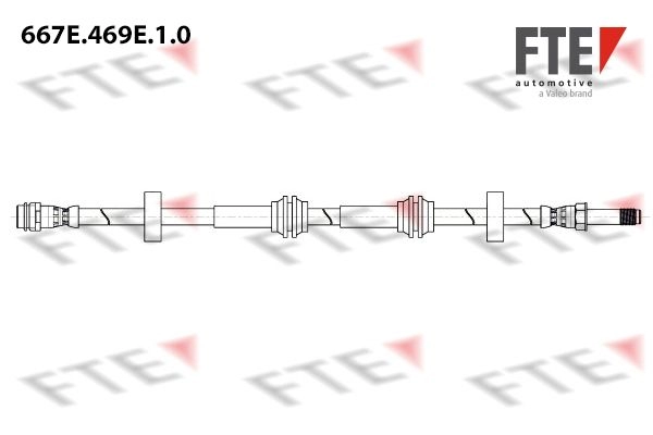 Тормозной шланг FTE 4HRE0 Q 1440289390 667E.469E.1.0 изображение 0