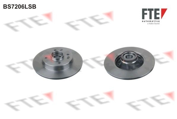 Тормозной диск FTE BS7206LSB 22WJ WG8 1440289586