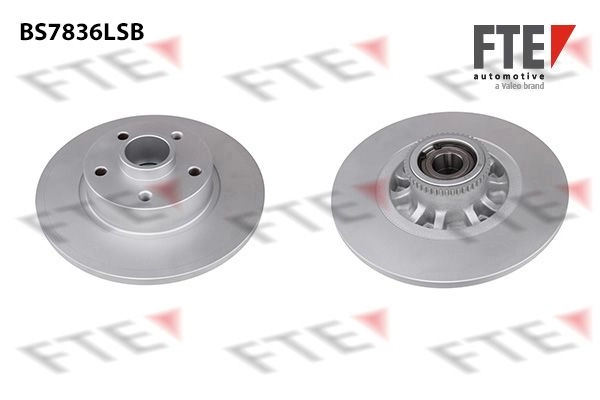 Тормозной диск FTE 4028569840772 K0E ZO BS7836LSB 1425067508
