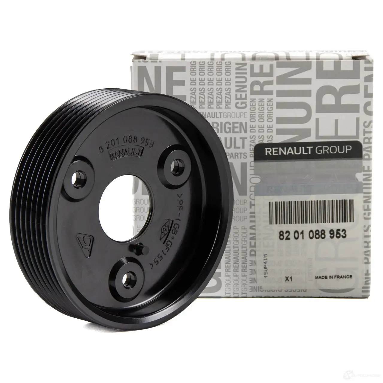 Оригинальный шкив насоса ГУР MASTER II 2,5 dCi RENAULT 53513911 8201088953 LSS5C V - Изображение 1