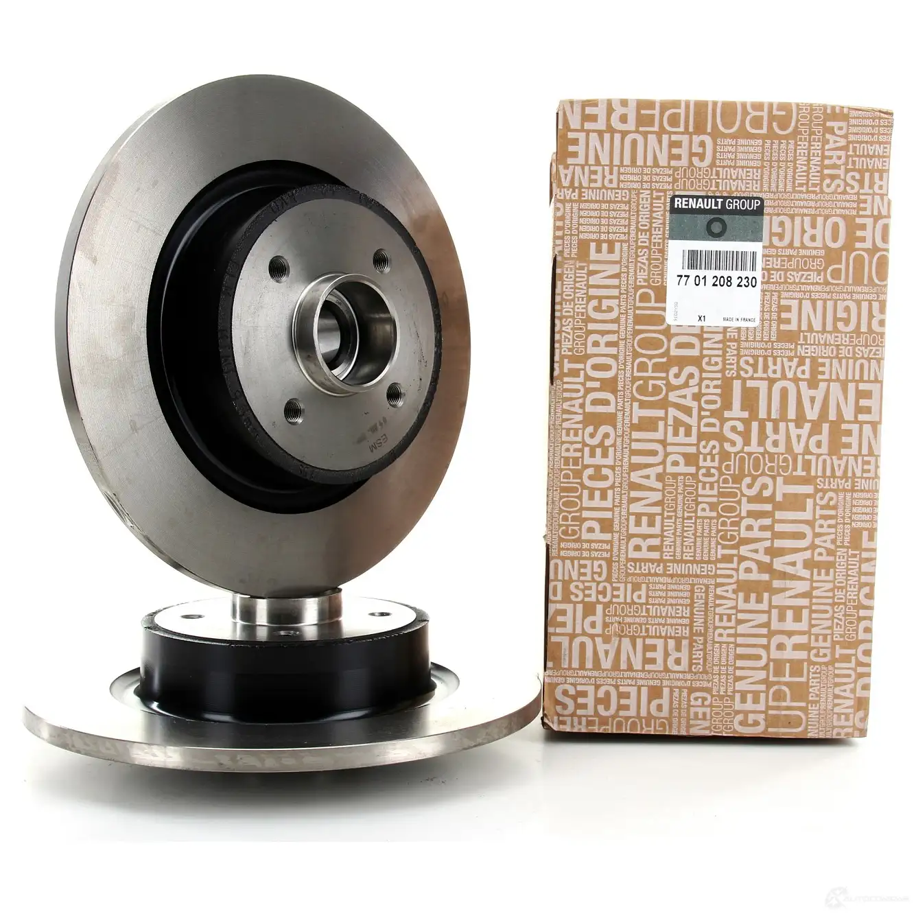 Оригинальный задний Тормозной диск с подшипником Grand Scenic II RENAULT B2 B78RI 21664426 7701208230 изображение 0
