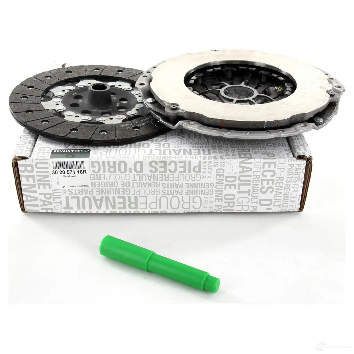 Оригинальный комплект сцепления MASTER III 2,3 dCi 101-170 л.с. RENAULT 302057116R 22170386 C48F Y изображение 0