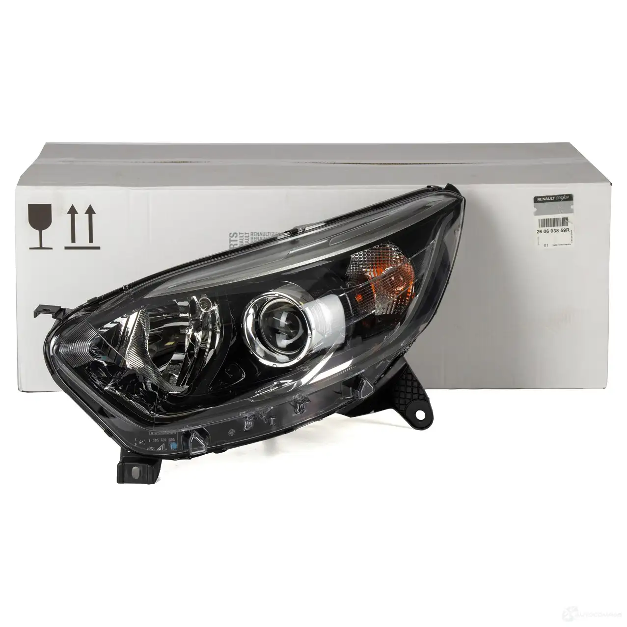 Оригинальная галогенная левая фара Captur J5 H5 RENAULT 260603859R WWVQ R 28515822 - Изображение 1