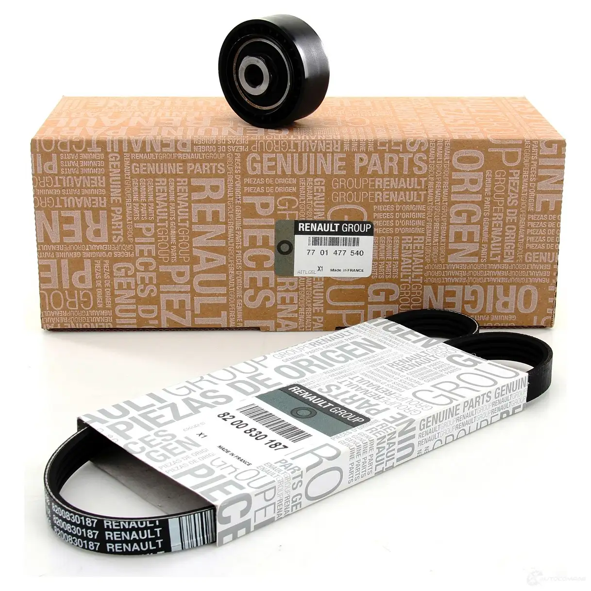 Комплект приводного ремня RENAULT 7701477540 8WZ UHOQ 23137000 - Изображение 1