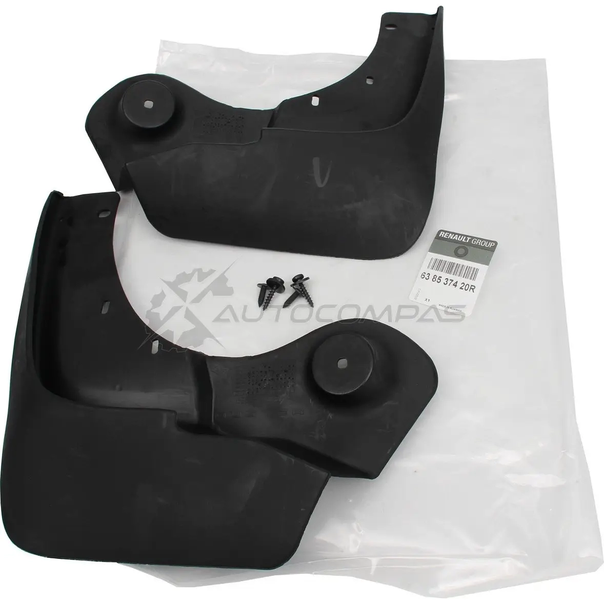 Оригинальные передние брызговики DUSTER RENAULT 1422516212 6 O5VIS 638537420R - Изображение 1