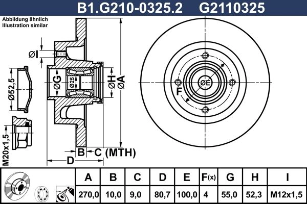 Тормозной диск GALFER NM J9B B1.G210-0325.2 1440635987 изображение 0