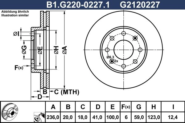 Тормозной диск GALFER B1.G220-0227.1 1440636077 2JLEU 8 изображение 0