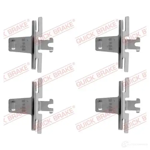 Ремкомплект колодок QUICK BRAKE 1091018 M GA3DV5 1437701553