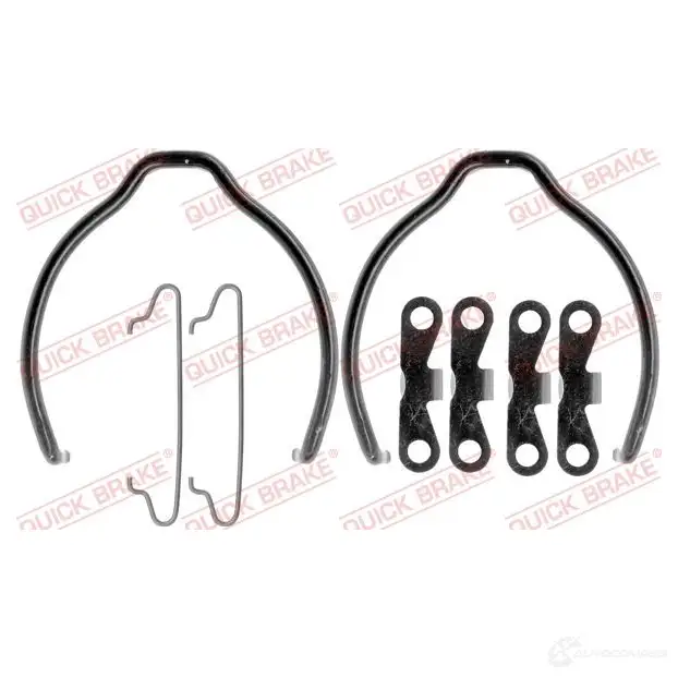 Ремкомплект колодок ручника QUICK BRAKE VPS4 IE 1050721 1437696964