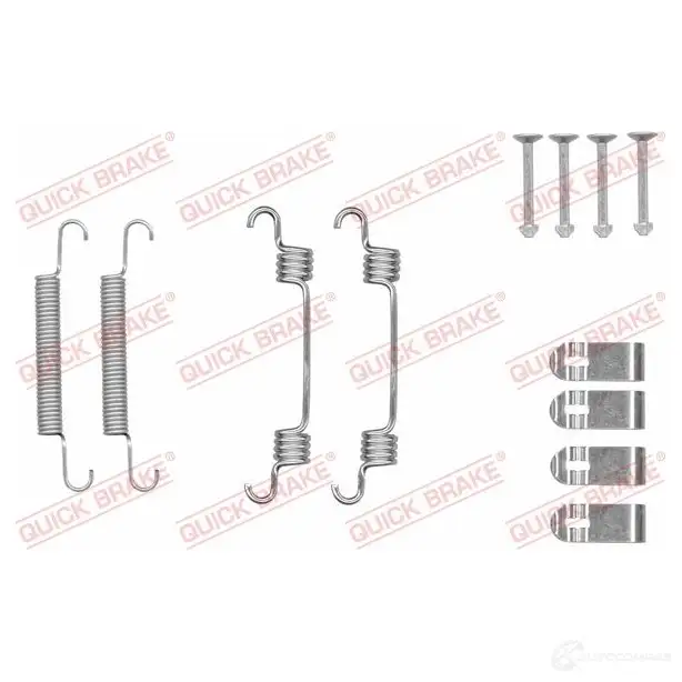 Ремкомплект колодок ручника QUICK BRAKE NTSN WO 1437696953 1050044