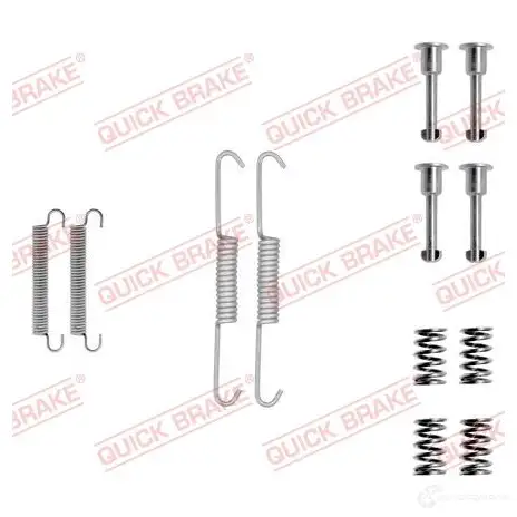 Ремкомплект колодок ручника QUICK BRAKE 1437696960 1050690 MLB4 ALJ