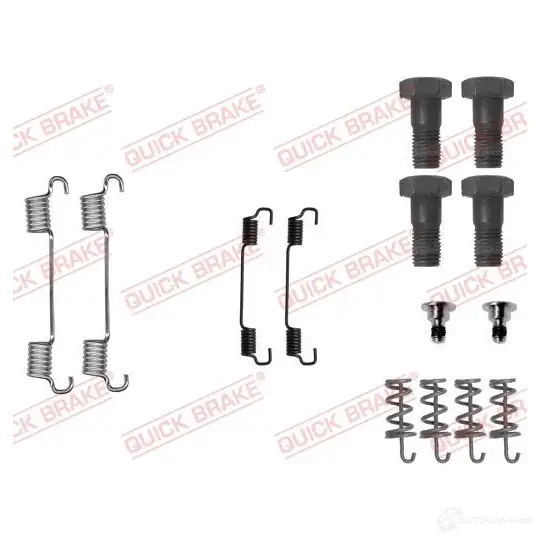 Ремкомплект колодок ручника QUICK BRAKE 1050716 1437696957 1 IAE5