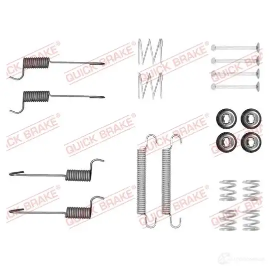 Ремкомплект колодок ручника QUICK BRAKE Y X6QO8Z 1050046 1437696993