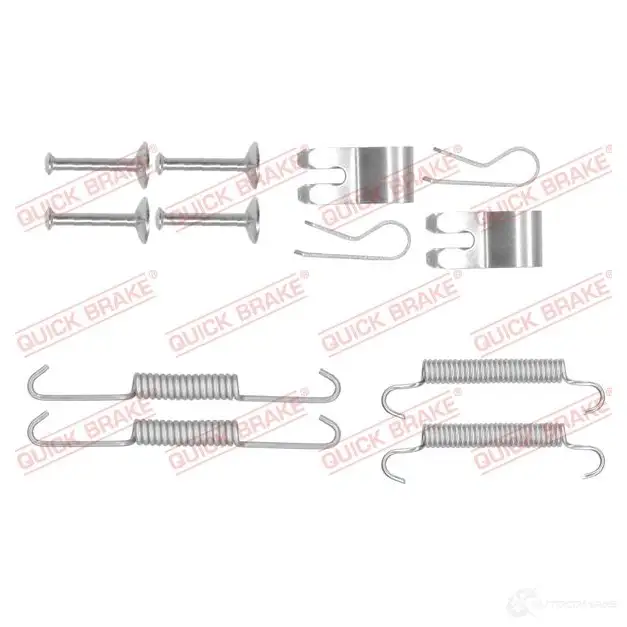 Ремкомплект колодок ручника QUICK BRAKE 1437697482 ELKSYY O 1050013