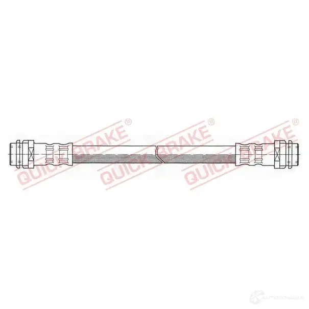 Тормозной шланг QUICK BRAKE 27039 QYHW 3VT 1437704351