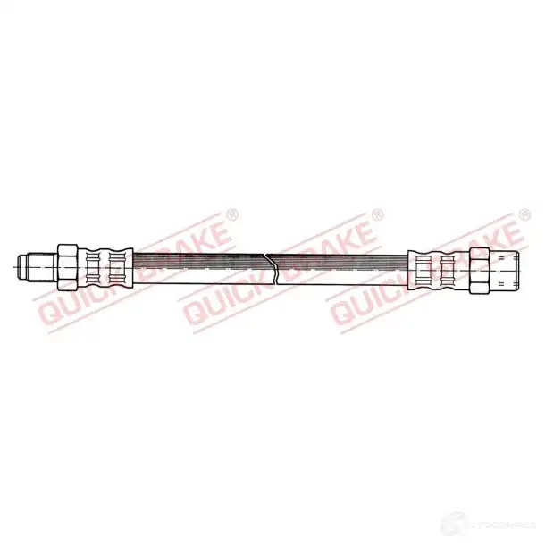 Тормозной шланг QUICK BRAKE J0 URO 37011 1437698755