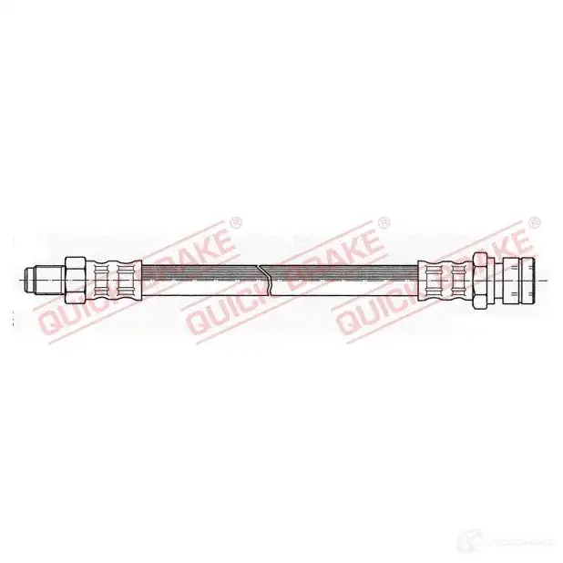 Тормозной шланг QUICK BRAKE 32012 6P R65 1437703873