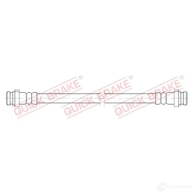 Тормозной шланг QUICK BRAKE 25079 NY SHK7T 1437703799