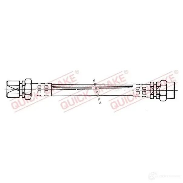 Тормозной шланг QUICK BRAKE 26001 1437703783 OGK LU9Q