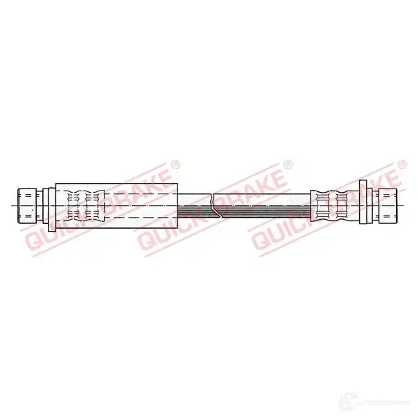 Тормозной шланг QUICK BRAKE RK4X R 1437703875 22312