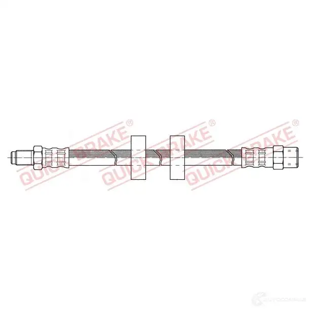 Тормозной шланг QUICK BRAKE 1437697869 32203 ILD KY